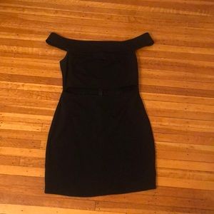 Black cut out body con dress from urban!
